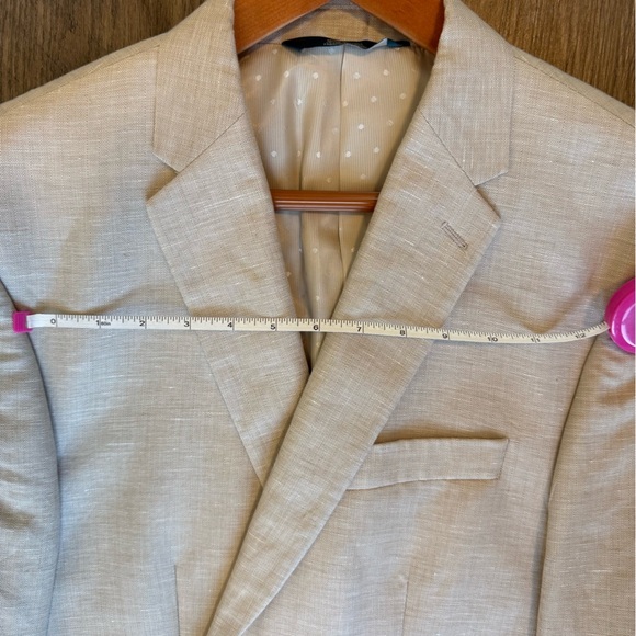 Perry Ellis Men's Beige Blazer - Picture 6 of 7
